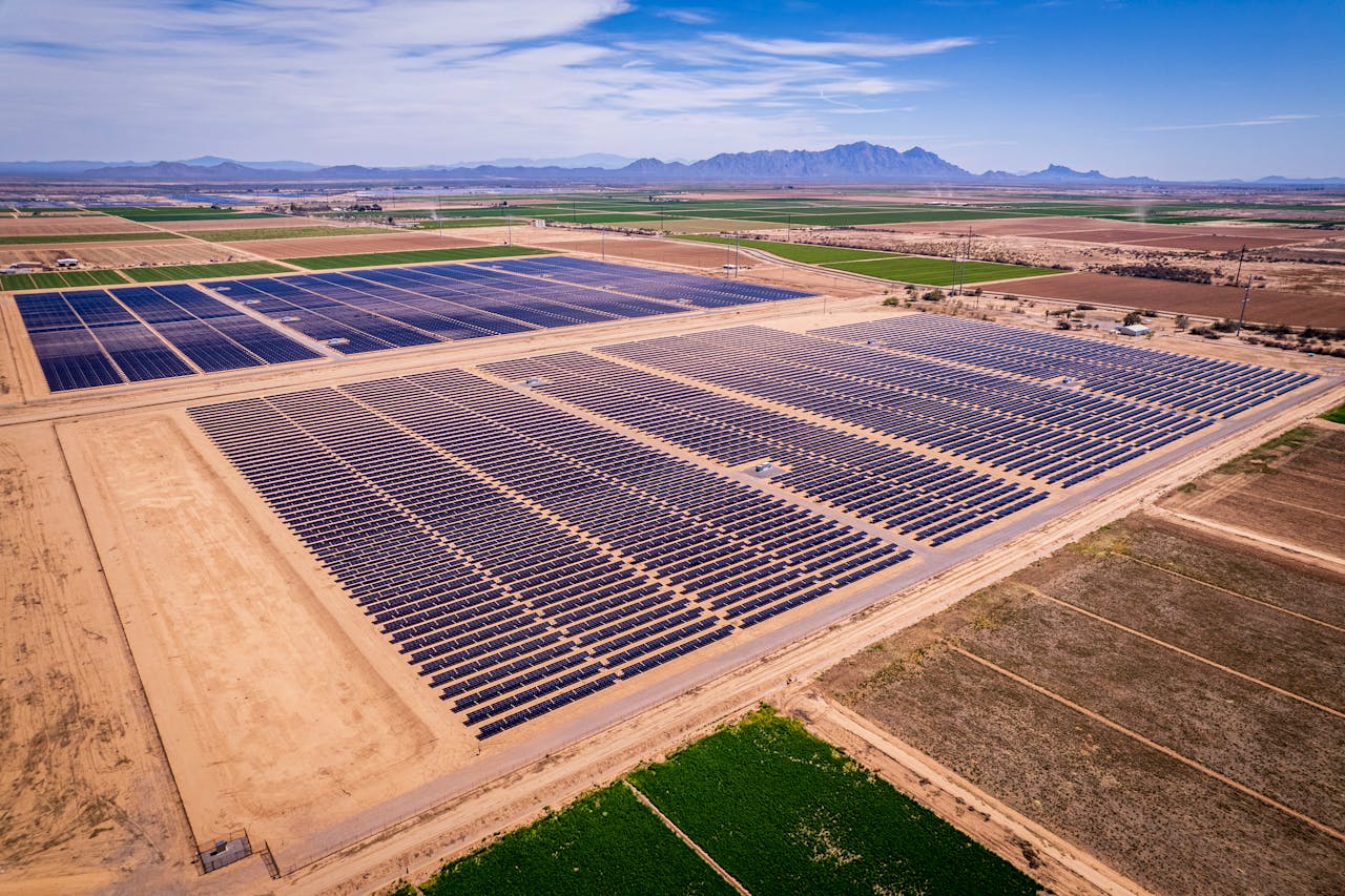 Wemen Solar Farm in Victoria Australia